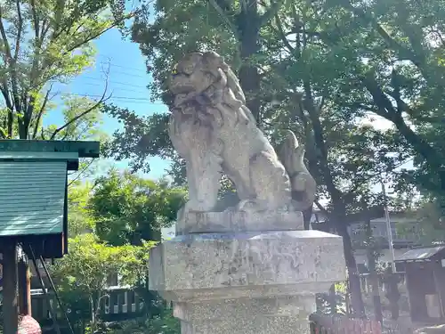 若宮神明社の狛犬