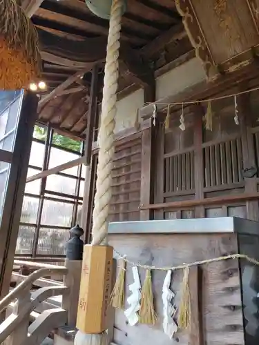 諏訪神社の本殿・本堂