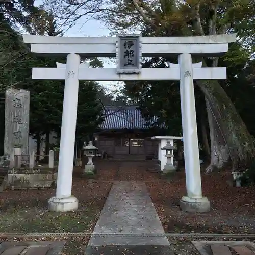 伊那上神社の鳥居