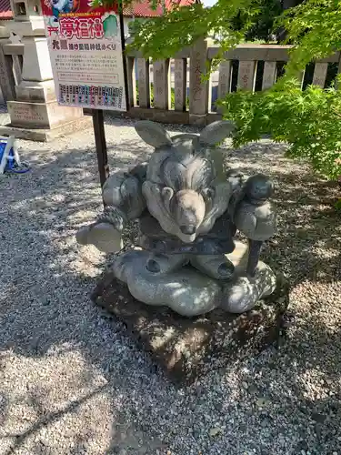 白鷺神社の狛犬