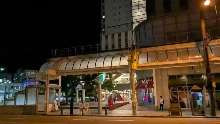 大木白山社の周辺