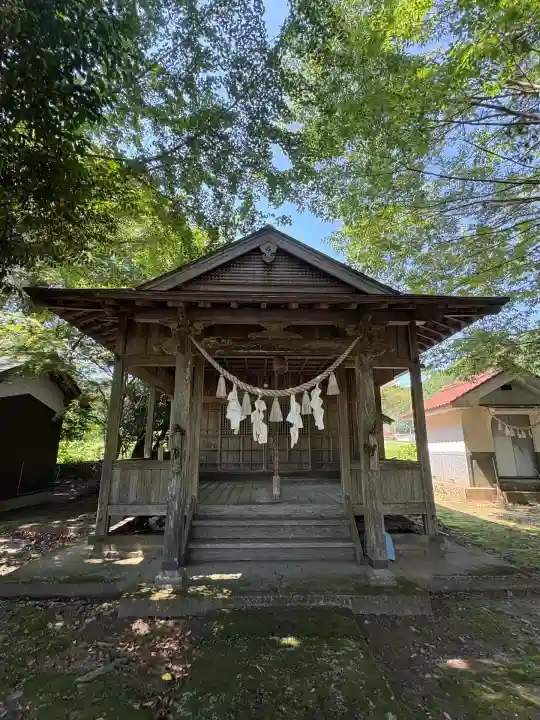 河内神社の本殿・本堂