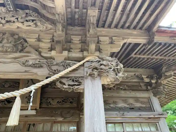 八幡神社の芸術