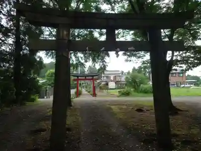 女化神社の鳥居