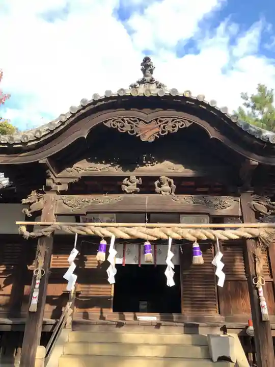 田潮八幡神社の本殿・本堂