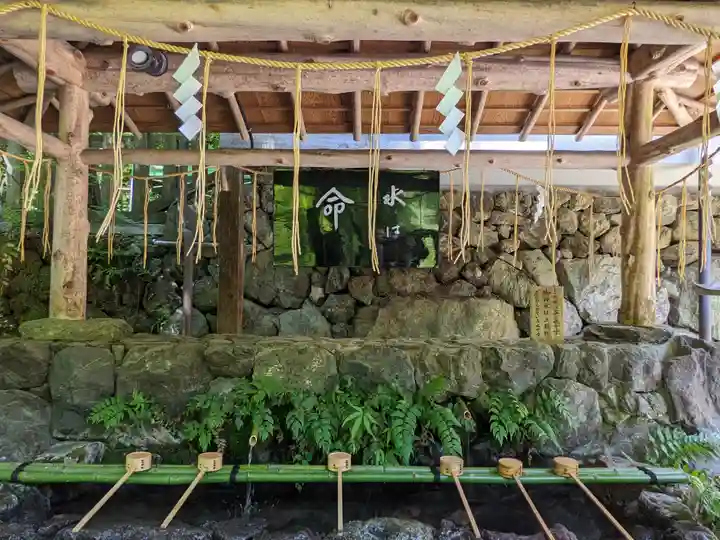 貴船神社の手水舎