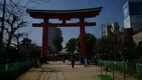 尼崎えびす神社の鳥居