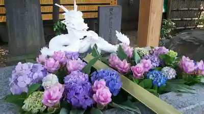 田無神社の手水舎