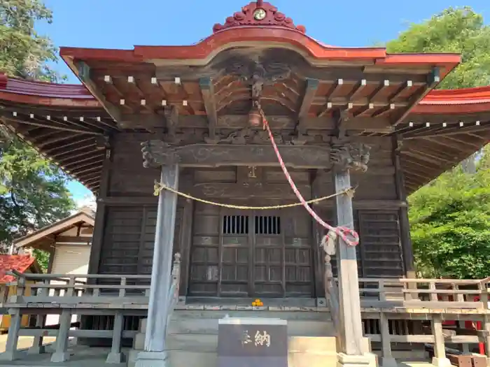 白山神社の本殿