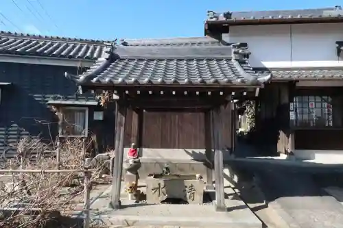 傳宗院の手水舎