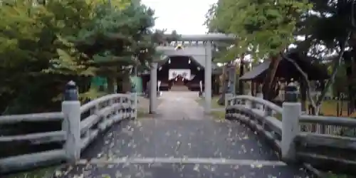 上川神社頓宮の鳥居