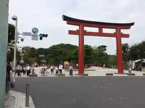 鶴岡八幡宮の鳥居