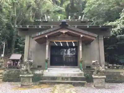 大朝神社の本殿・本堂