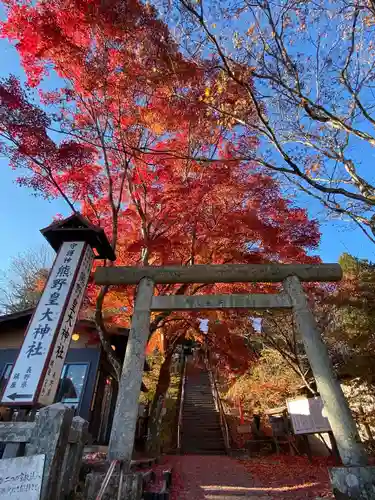 熊野皇大神社の鳥居