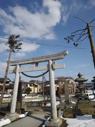 熊野福藏神社の鳥居