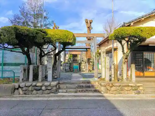 浮島神社の鳥居