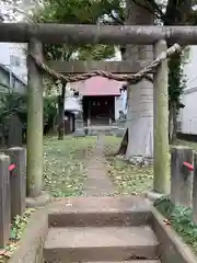 高田馬場天祖神社の鳥居