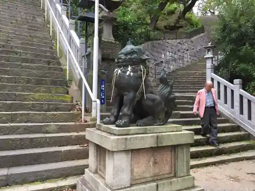 愛宕神社の狛犬