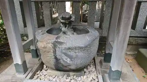 牛天神北野神社の手水舎