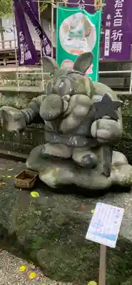 下野 星宮神社の狛犬