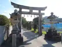 五所八幡宮の鳥居
