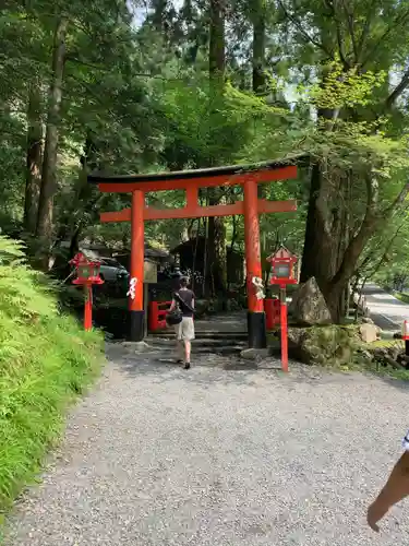 貴船神社の鳥居