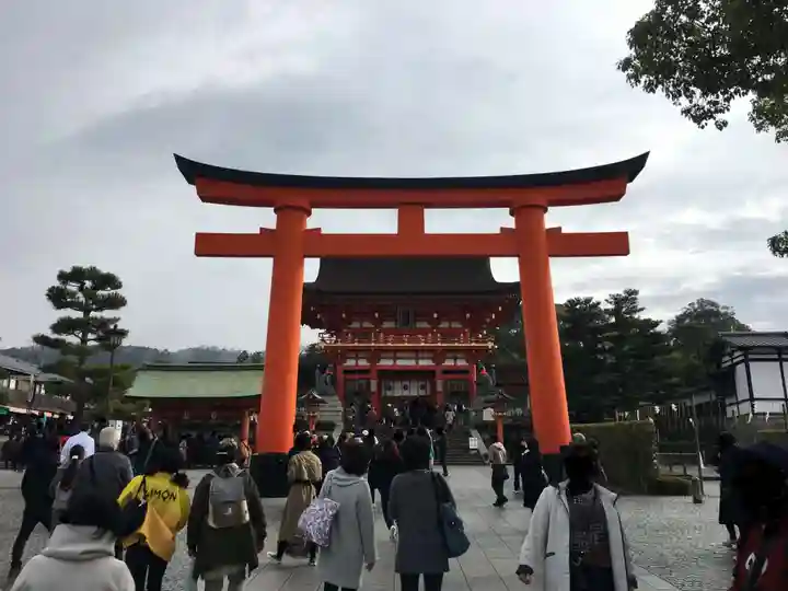 伏見稲荷大社の鳥居