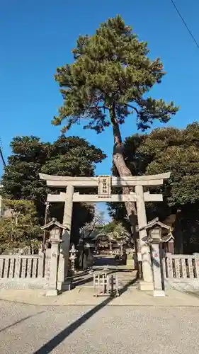 菊田神社の鳥居