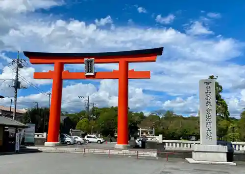 富士山本宮浅間大社の鳥居