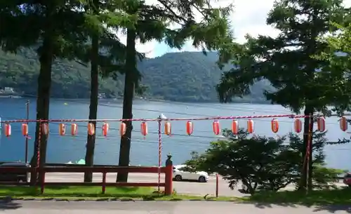 日光二荒山神社中宮祠の景色