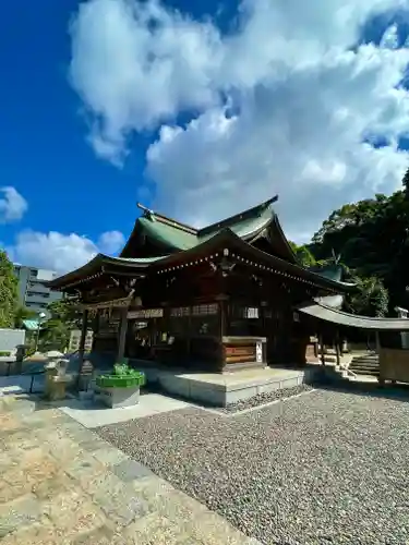 岡田神社の本殿・本堂