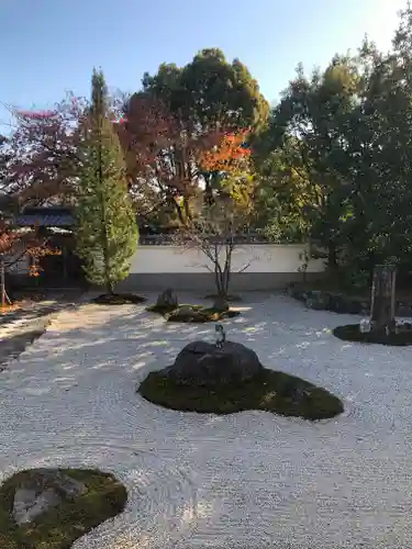 報恩寺の庭園