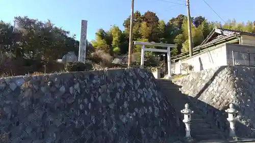 牛神社の鳥居