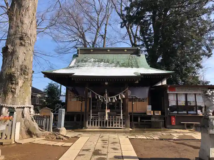守谷総鎮守 八坂神社の本殿・本堂