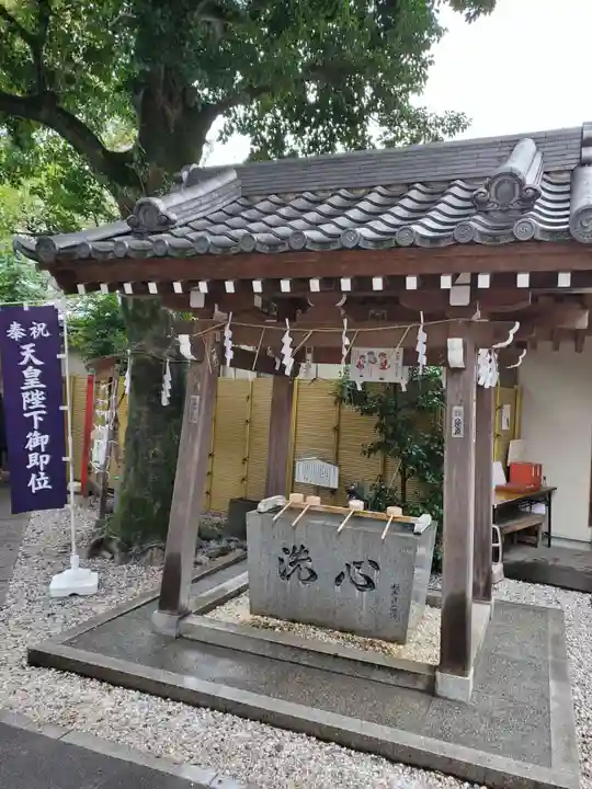 蛇窪神社の手水舎