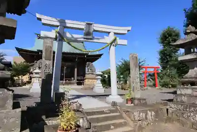 熊野福藏神社の鳥居