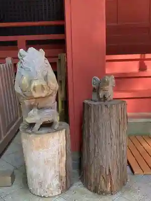 富士山東口本宮 冨士浅間神社の狛犬