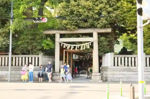 川越氷川神社の鳥居