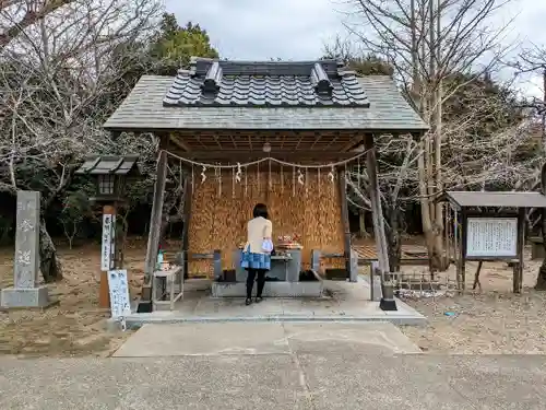 鎌数伊勢大神宮の手水舎