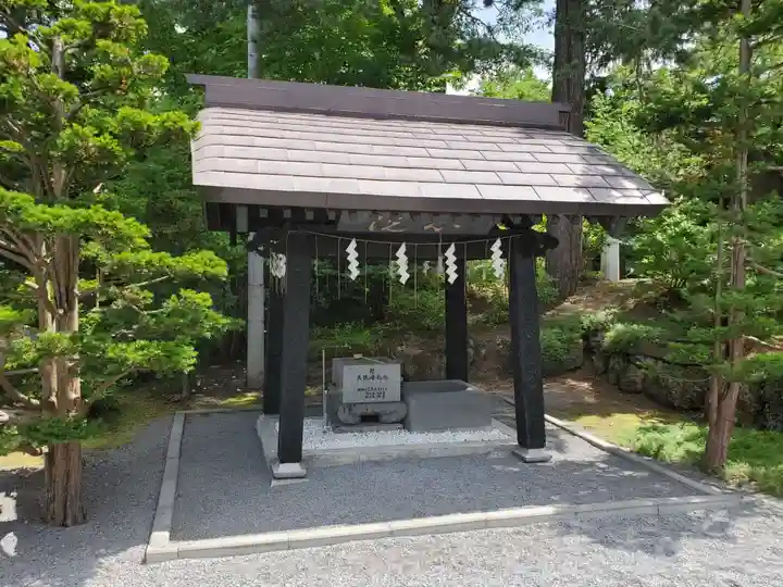 比布神社の手水舎