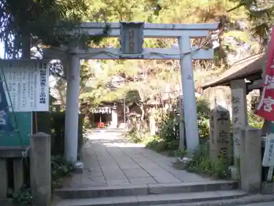 松原神社の鳥居