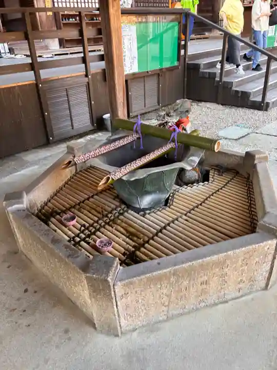 長谷寺の手水舎