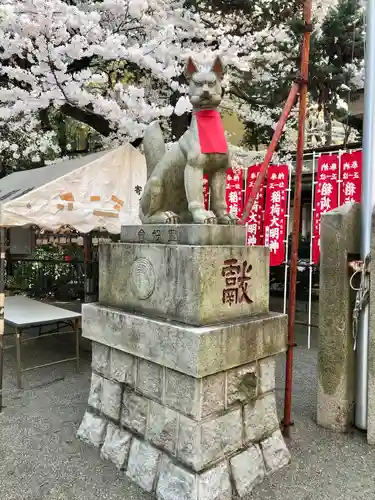 水稲荷神社の狛犬