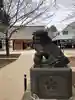 新井天神北野神社の狛犬