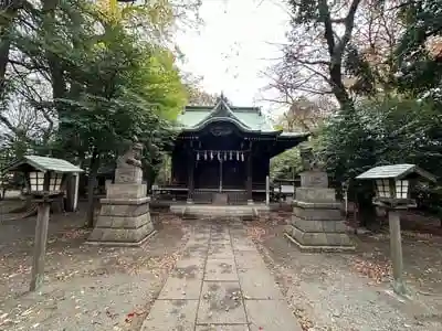 上石原若宮八幡神社の本殿