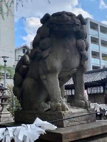 元祇園梛神社・隼神社の狛犬