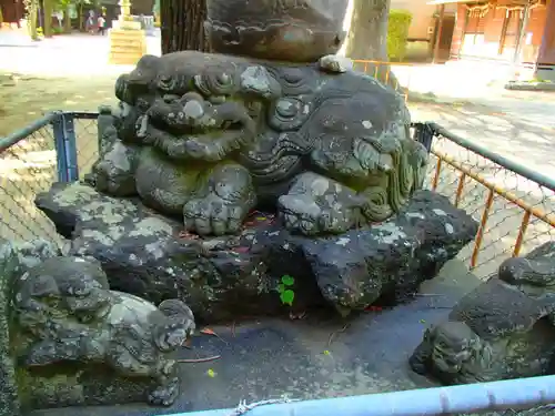 春日部八幡神社の狛犬