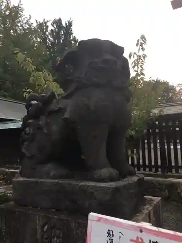 札幌護國神社の狛犬