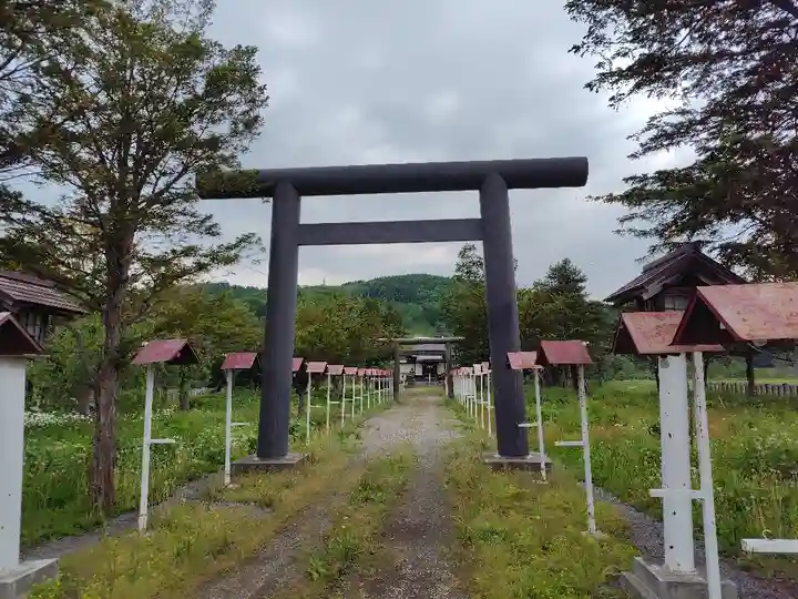 班渓神社の鳥居