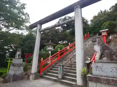 足利織姫神社の鳥居